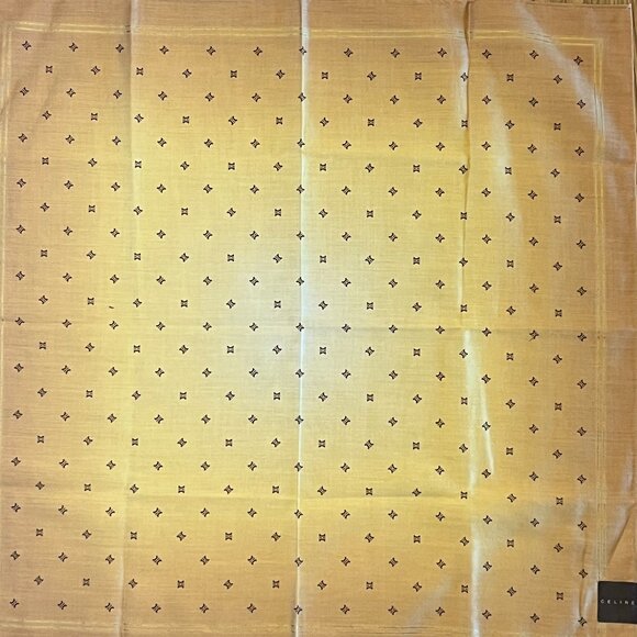 Celine Cotton Scarf / Handkerchief - Picture 3 of 4